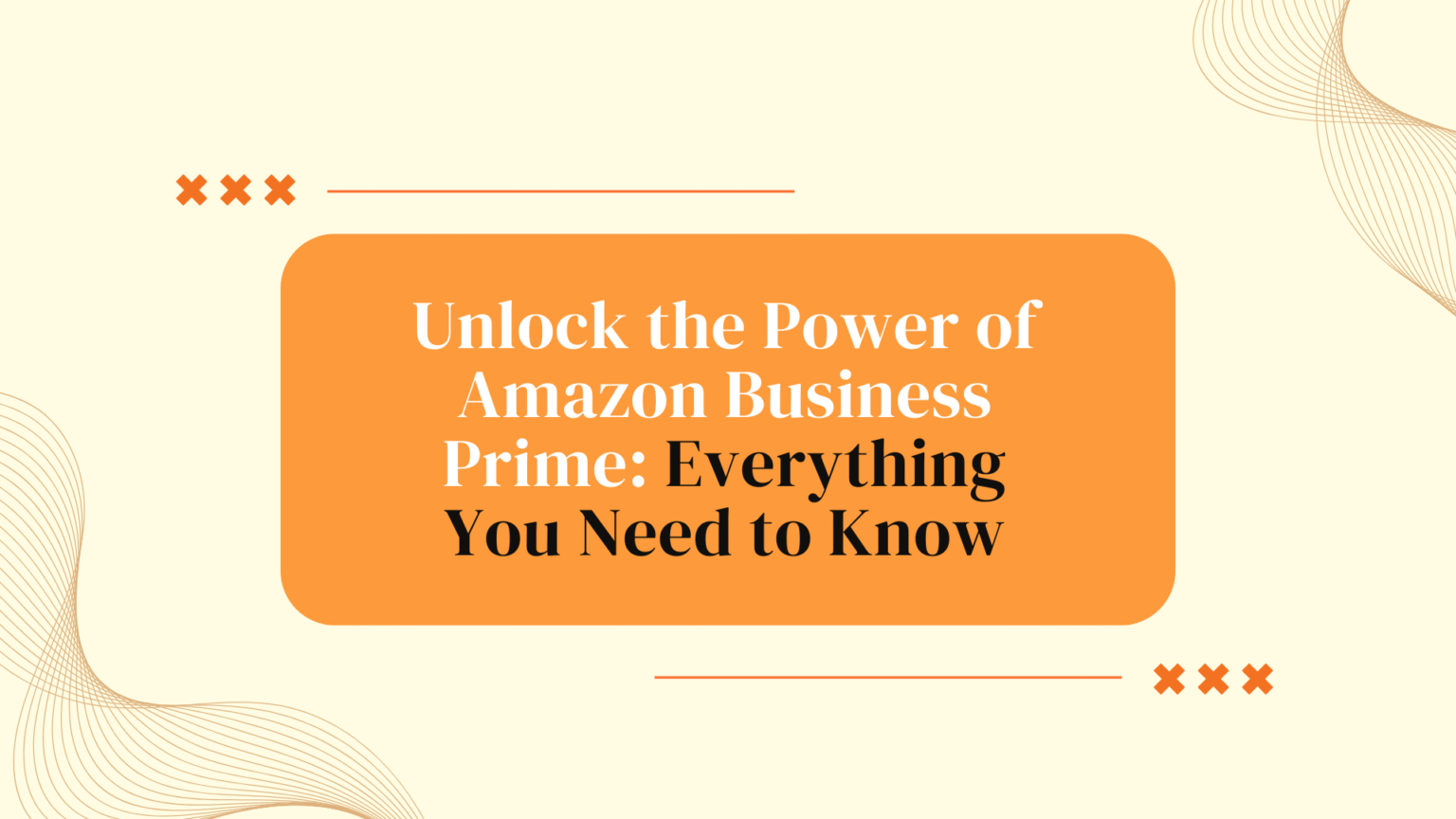 Amazon Business Prime