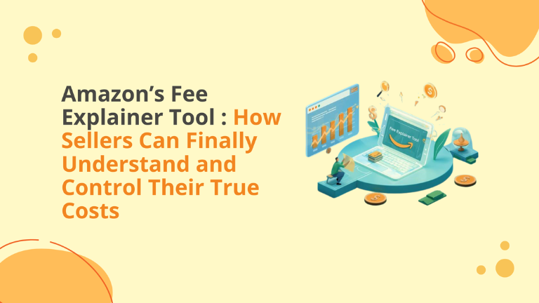 Amazon Fee Explainer tool