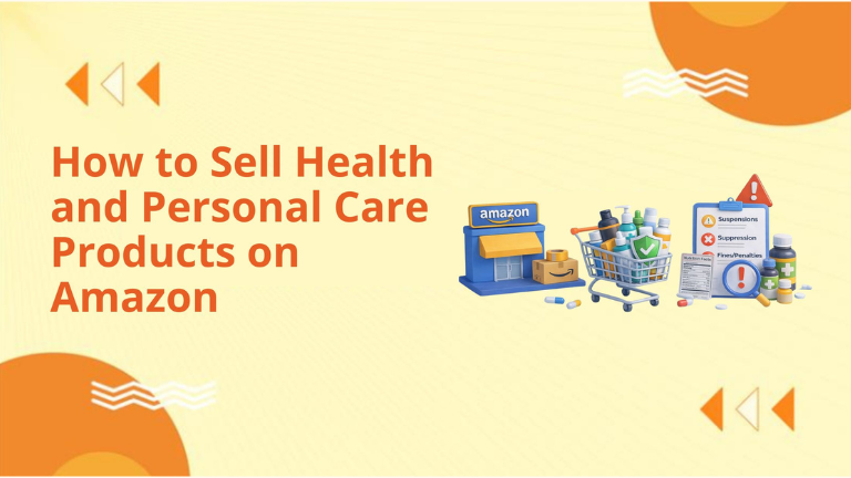 Sell health products on Amazon