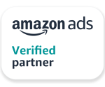 Amazon Ads verified partner badge